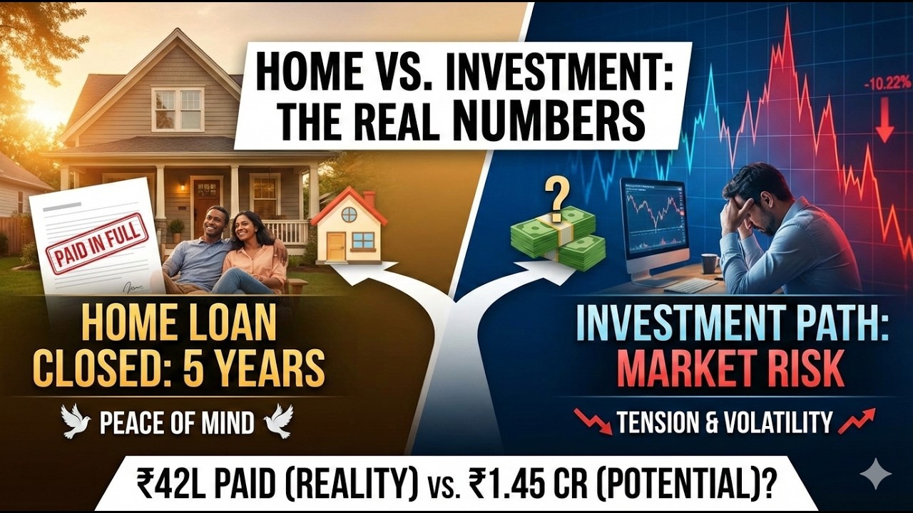 How We Closed Our Home Loan in 5 Years Numbers & Peace #HomeLoanClosure #DebtFreeLife #FinanceIndia