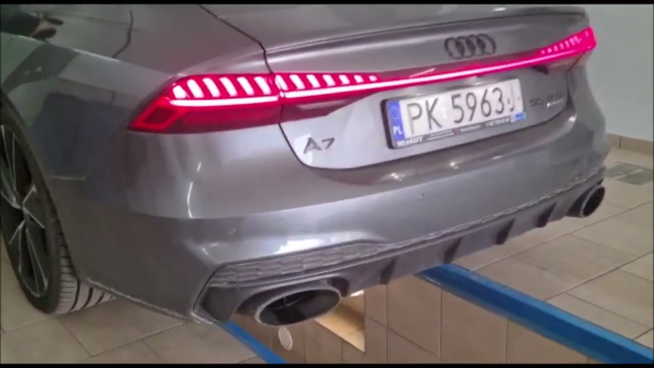 POPS & BANGS AUDI A7 C8 55TFSI