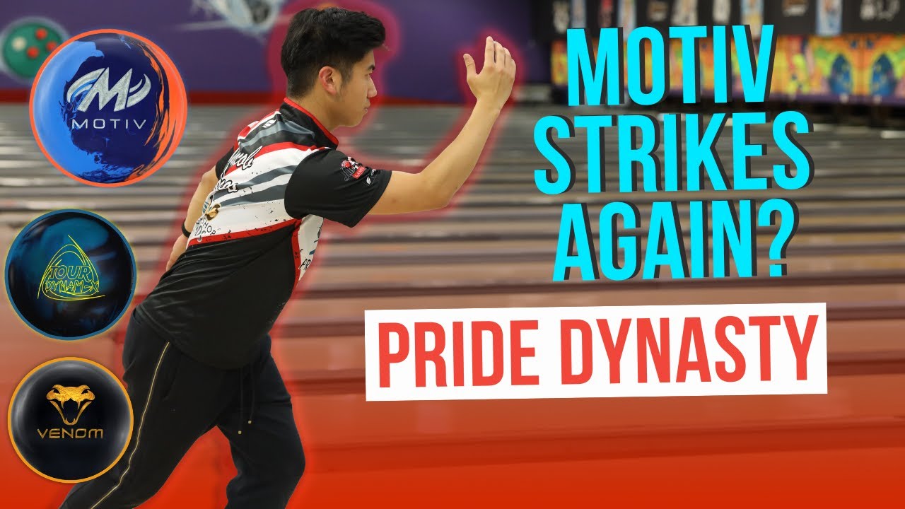MOTIV vs ROTO GRIP!! | Motiv Pride Dynasty | Black Venom | Roto Grip Tour Dynam X | Two Handed Hook
