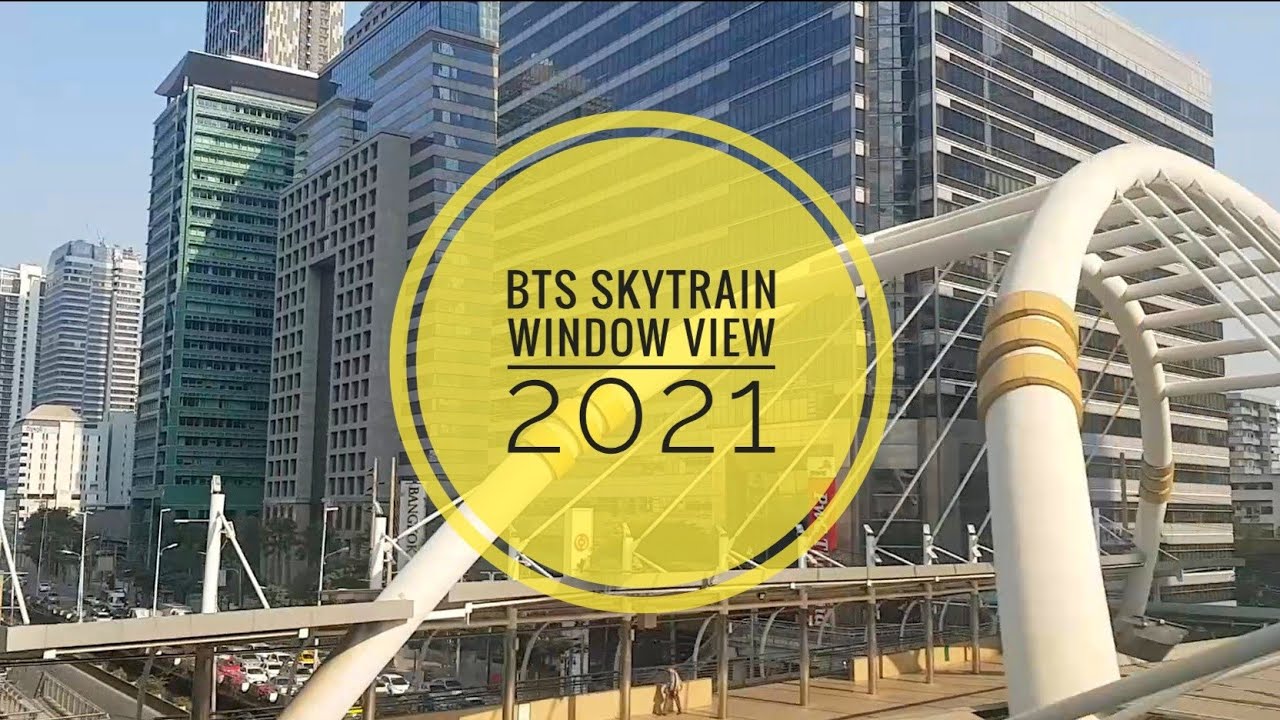 Bangkok : BTS Window View from 