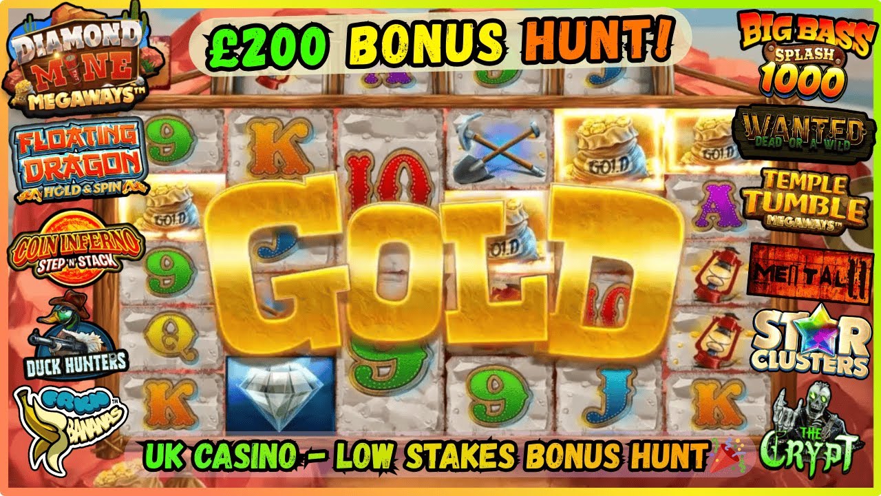 💥&pound;200 ONLINE SLOTS BONUS HUNT! 🎰 UK Casino - Low Stakes Bonus Hunt! 🎉A Profit Hunt Ahead? 🤞