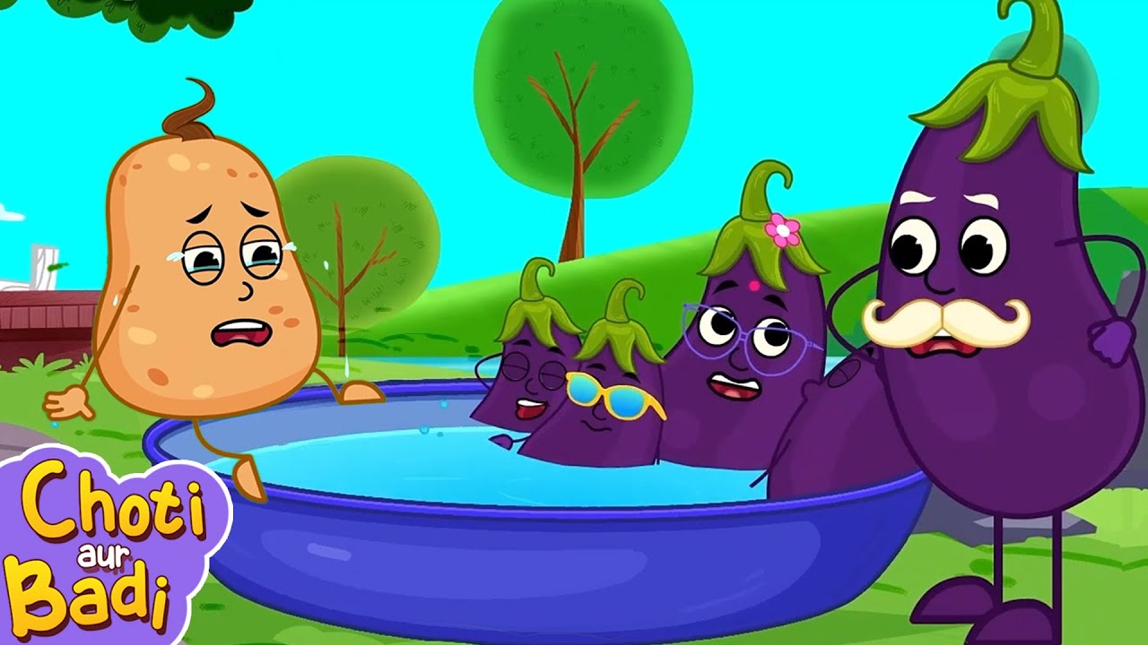 Aloo Kachaloo Beta Kahan Gaye The | Hindi Rhymes & Kid Songs @chotiaurbadi