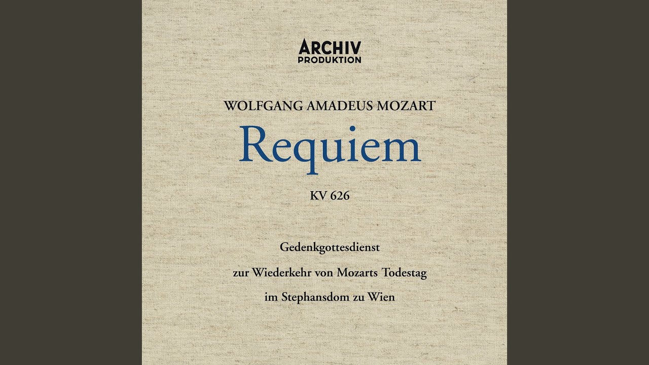 Mozart: Requiem, K. 626: VI. Benedictus