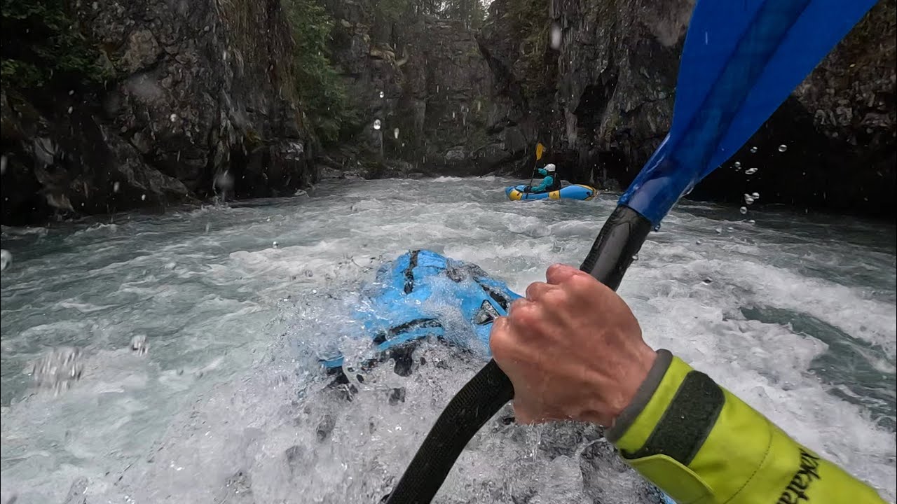 Six Mile Creek First and Second Canyons Packraft - 7/29/24