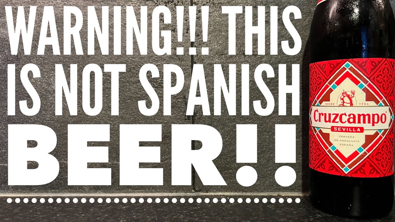 Fake UK Brewed Lager!! Warning This Isn't From Sevilla | Cruzcampo Sevilla Beer Review