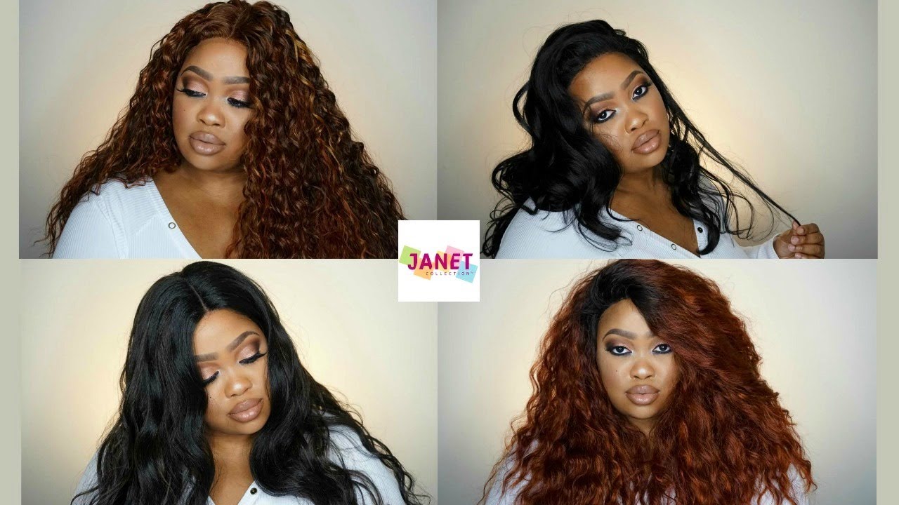 JANET COLLECTION LOOKBOOK |  AFFORDABLE SYNTHETIC WIGS