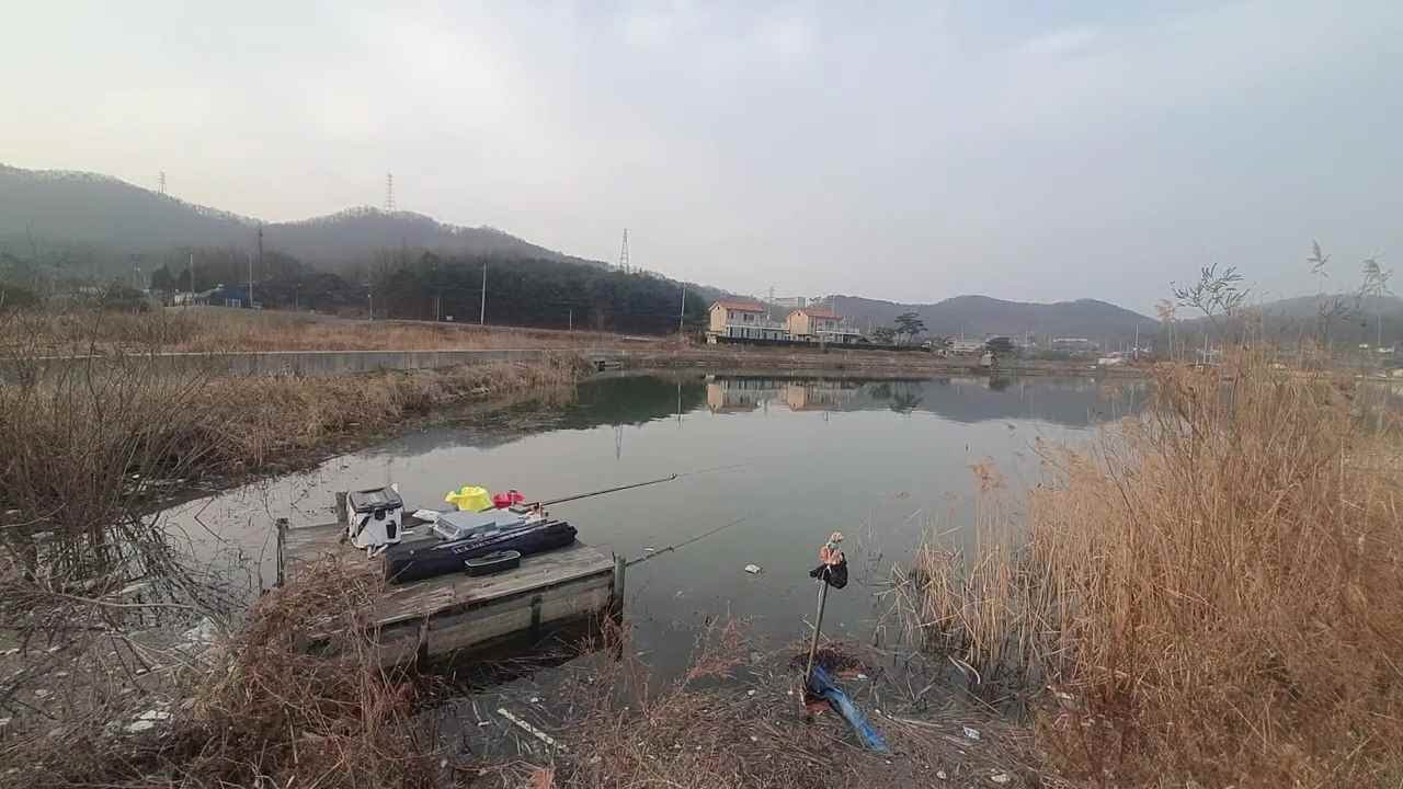 내가저수지 낚시터 한바퀴