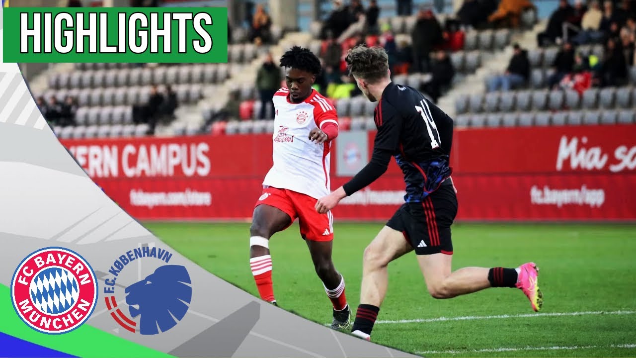 Bayern Munich vs Copenhagen UEFA Youth League Highlights | Group A