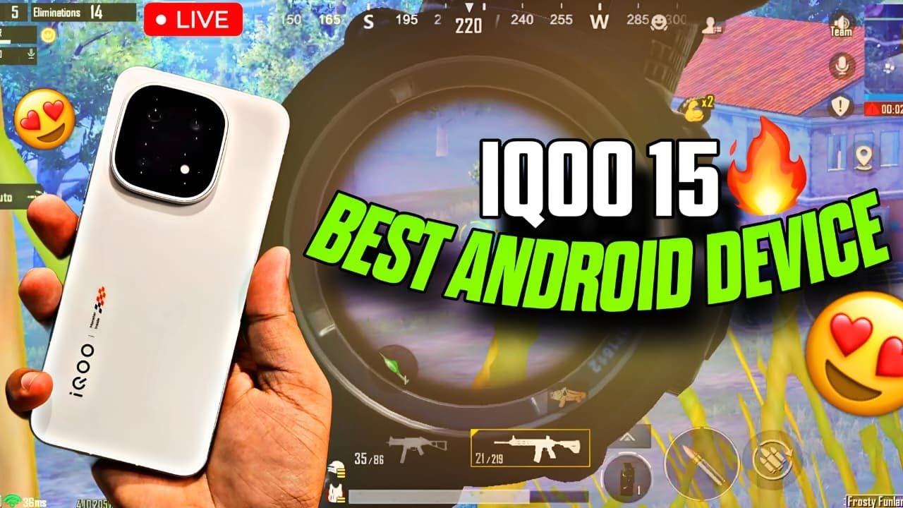 🔴120 FPS BEAST IQOO 15 | 3CLAW IS LIVE | Road to 3K Subscriber's 🚘 #bgmilive #rpgiveaway #iqoo15