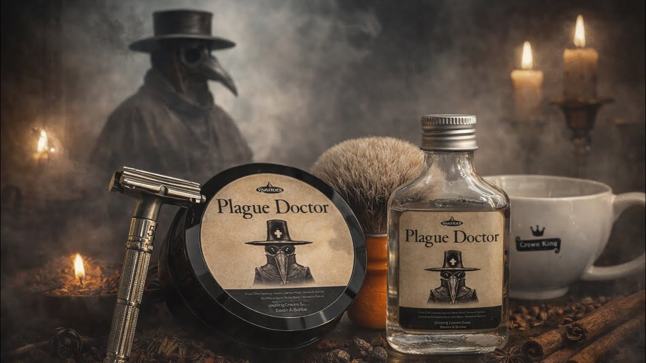 Gillette Slim Adjustable - Razorock Plague Doctor - Semogue Soc - Rapira - Rasatura Tradizionale