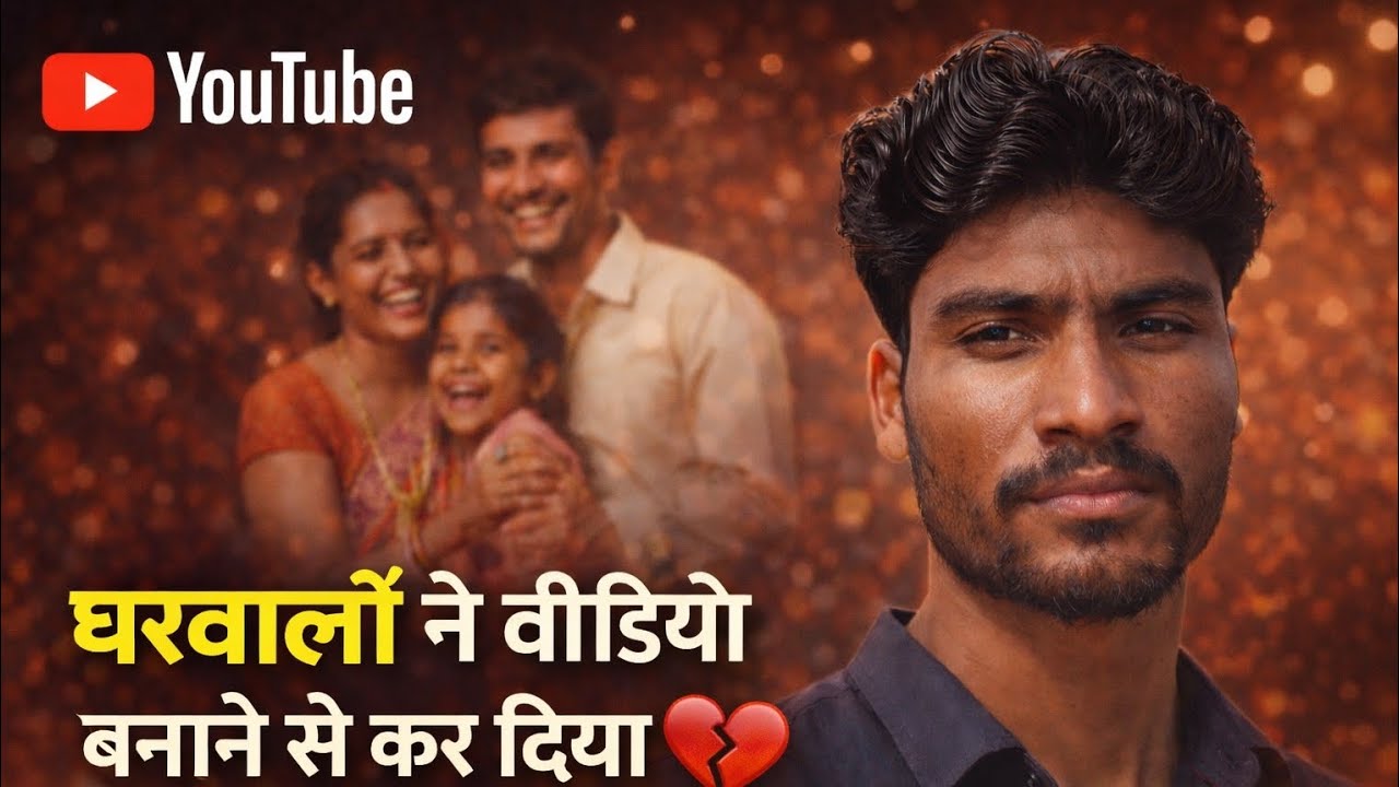 “घरवालों ने वीडियो बनाने से कर दिया मना” 💔😔