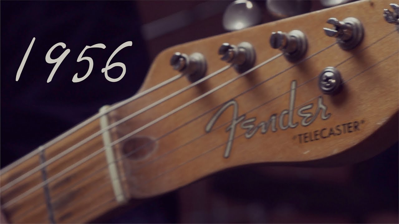 Jimmy plays a 1956 Fender Telecaster