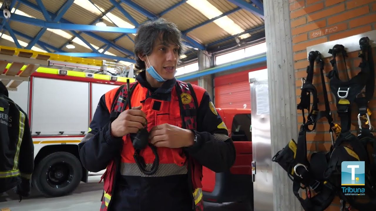 El día a día de un bombero en Salamanca