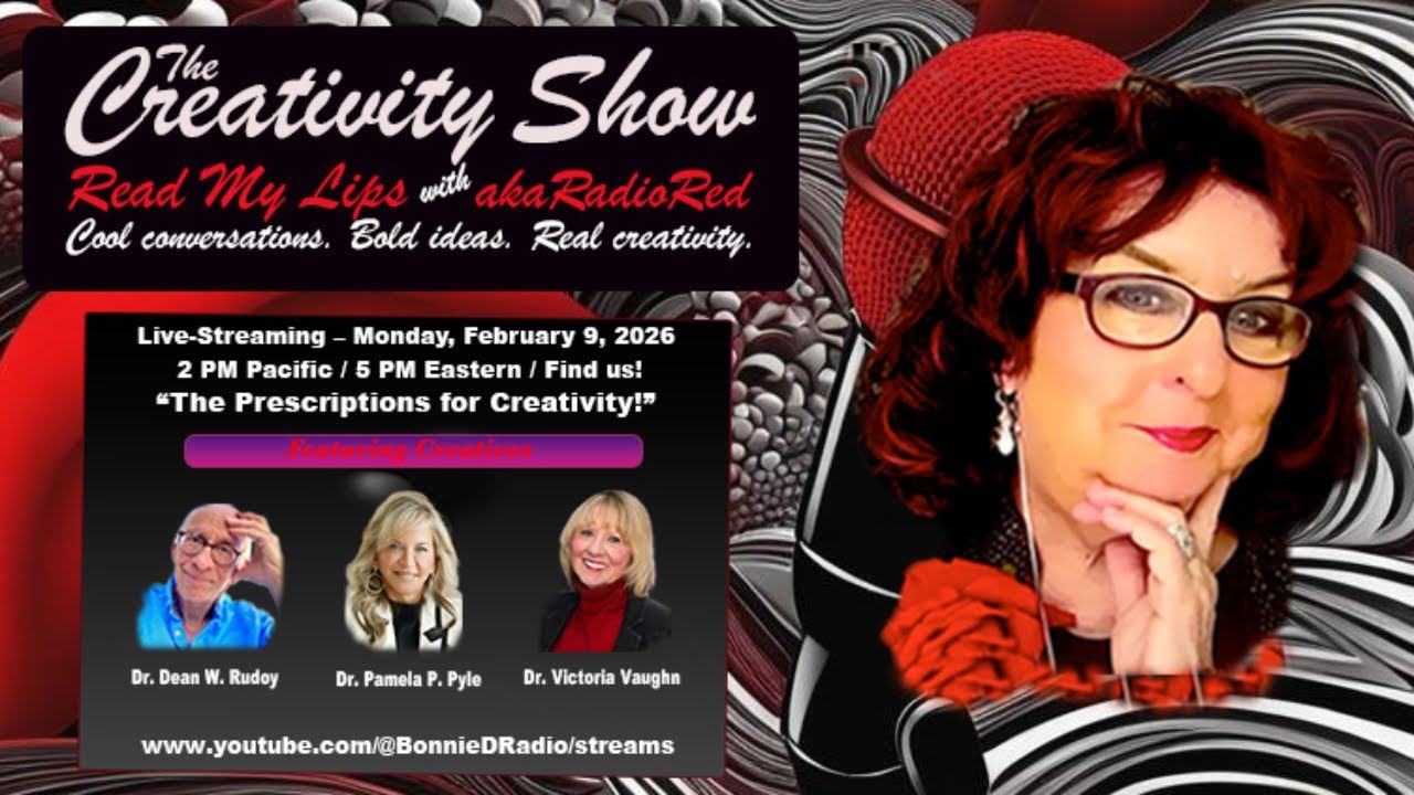 The Creativity Show – Storytelling with akaRadioRed – Live-streaming!