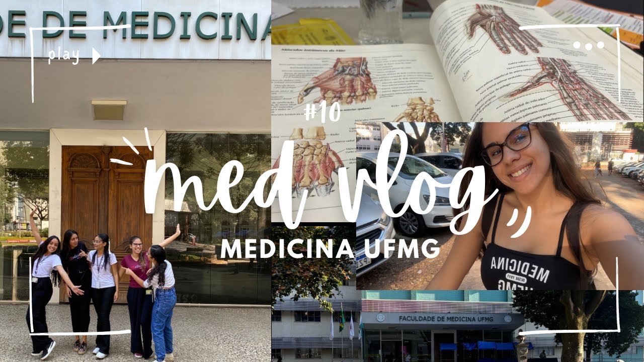 ÚLTIMA SEMANA DO PRIMEIRO SEMESTRE NA MEDICINA UFMG I MEDVLOG#10