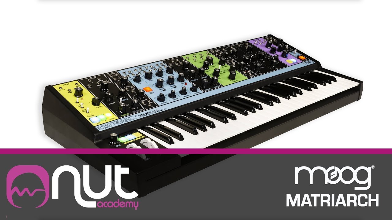 Moog Matriarch con Enrico Cosimi @ Nut Academy