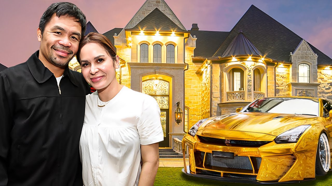 Inside Manny Pacquiao's LUXURY Lifestyle 2025 - Mega Mansion, Car Collection & Model Wife