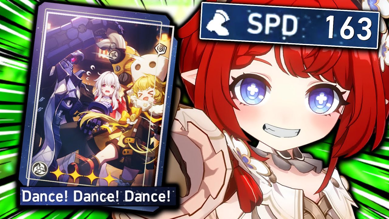 I gave Tribbie DANCE DANCE DANCE and she became OP. - Honkai: Star Rail
