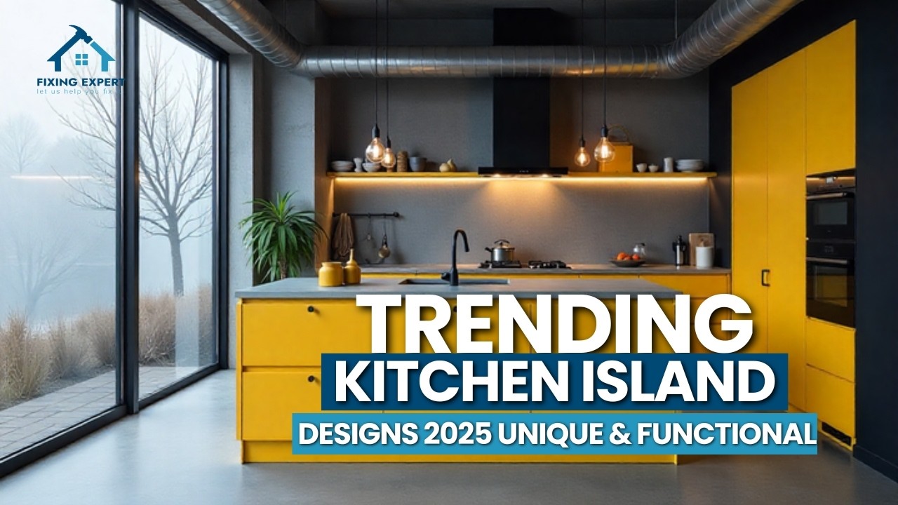 Trending Kitchen Island Designs for 2025 | Unique and Functional Styles