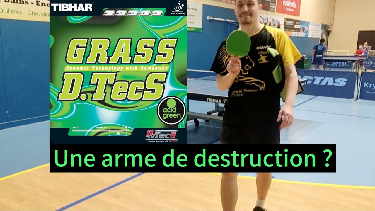Ce 18 essaie une nouvelle raquette en R2 AURA ! Grass dtecs et bois carbone, ça dépote !