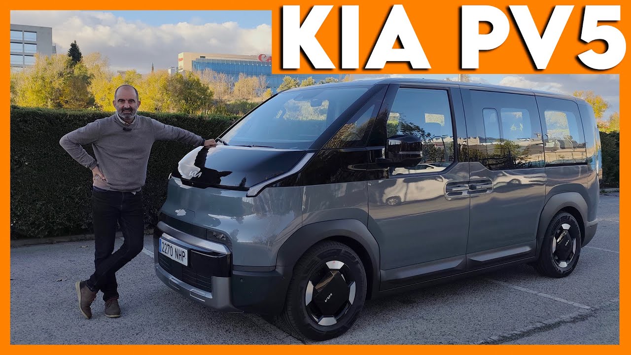 KIA PV5 ⭐ La nueva furgo eléctrica de KIA ⭐