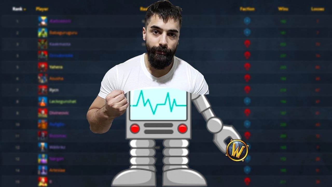THE BEST WOW PLAYER VS GENIUS BOT