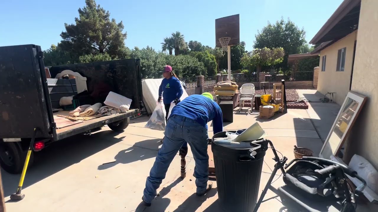 A Raw Junk Removal Video | Yuma, AZ 