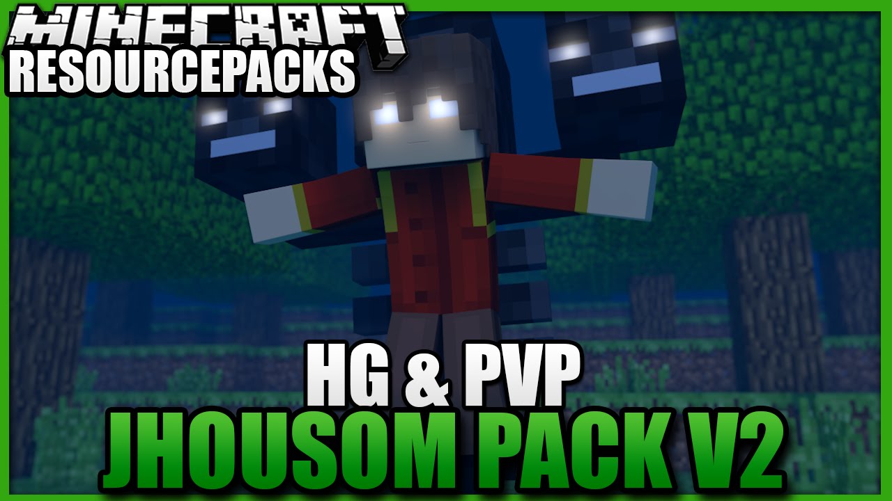 Minecraft: JHOUSOMPACK V2!  - RESOURCE PACK (PVP & HG)
