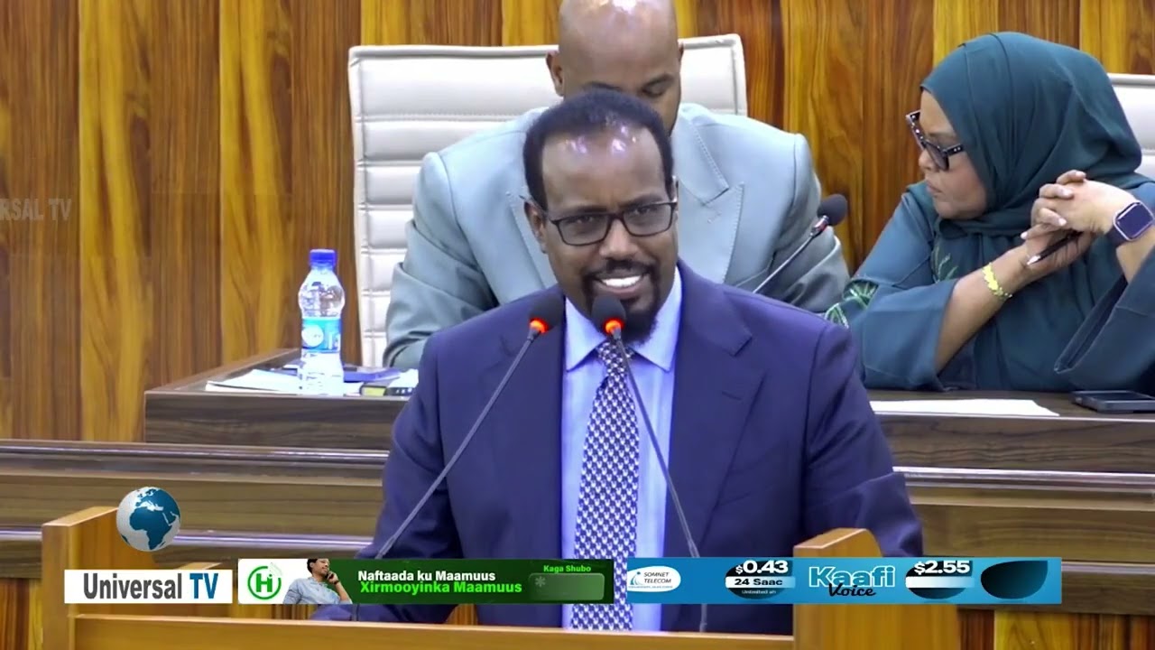 Ma qaadanayno mana aqbalayno wax aan aqoonsanayn Nidaamka Federaalka. Dooda Barlamaanka