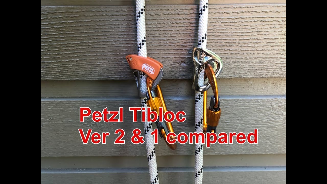 Petzl Tibloc: сравнение версий 2 и 1.