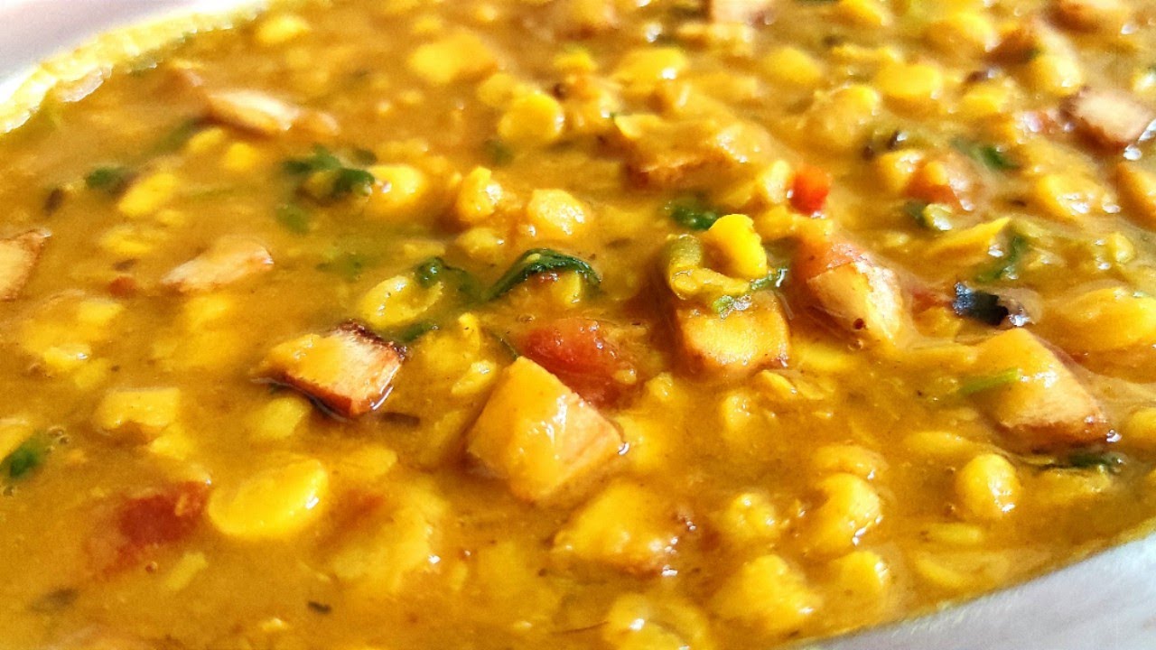 Chana dal with Coconut || Narial-chana dal recipe || चना दाल-नारियल देके || নারকেল দিয়ে ছোলার ডাল