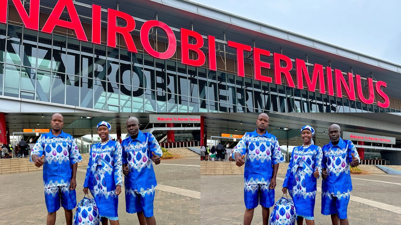 AWINJA AND HER BOYS FINALLY IN MOMBASA 😁