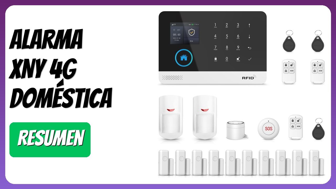 RESEÑA (2025) : Alarma XNY 4G Doméstica. DETALLES ESENZIALES