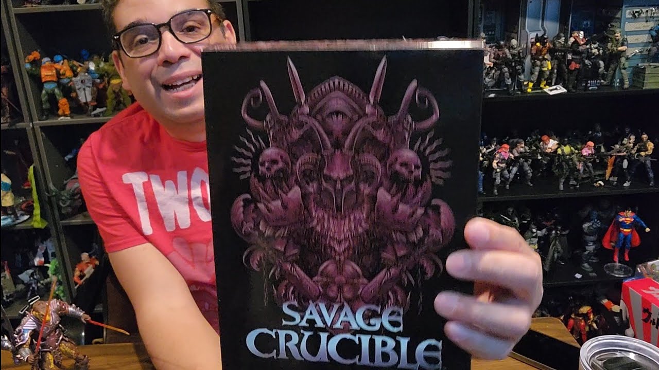 Распаковка фигурки Кригера Изгнанного из Savage Crucible от Harvinger Studios thefrenchspy81, кол...