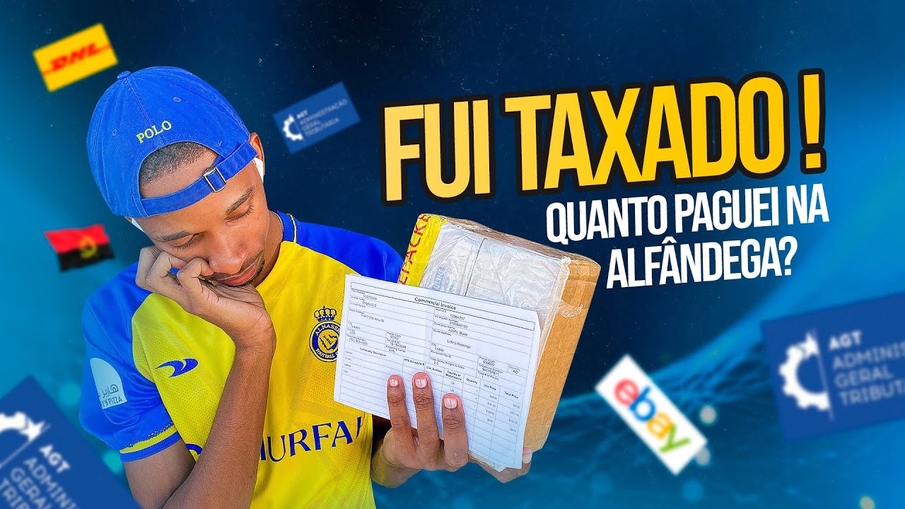 NÃO ACREDITO! TAXADO PELA ALFÂNDEGA PELA PRIMEIRA VEZ: Unboxing Dos PRODUTOS! Veja o Que Chegou!