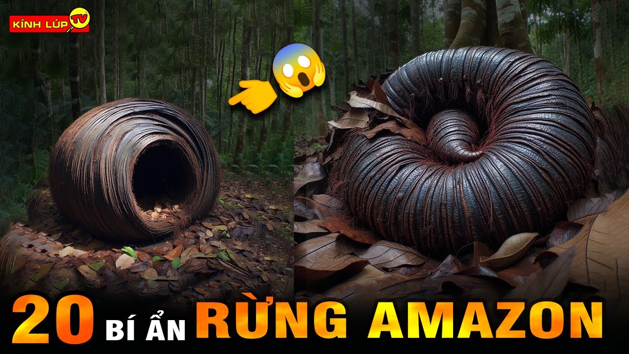 🔥 20 Bí Ẩn Ly Kỳ Và Thú Vị Về Rừng Amazon I Kính Lúp TV