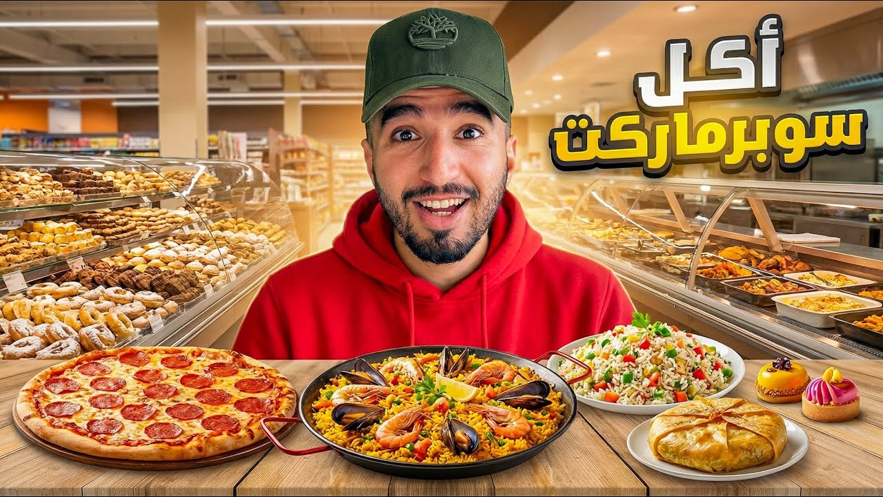 تجربة أكل سوبرماركت تصدمت😱من المداق و الأتمنة تقييم للأكل🤔#streetfood 