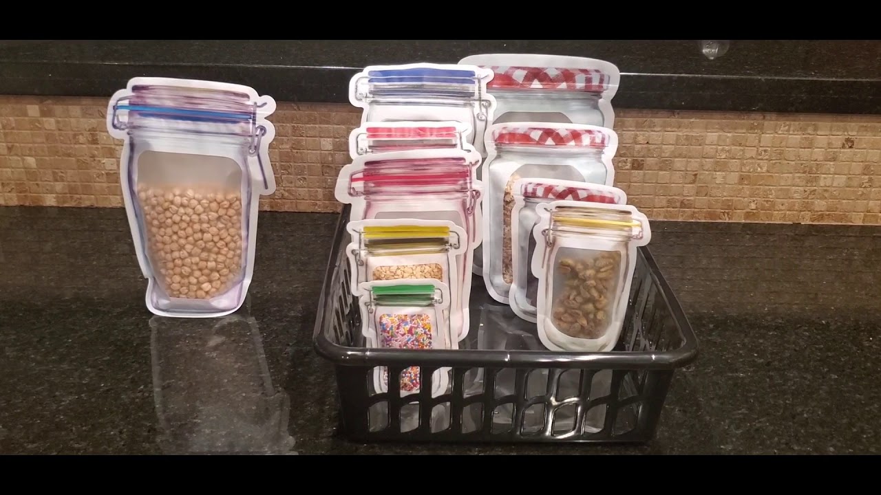 Mason jar bags