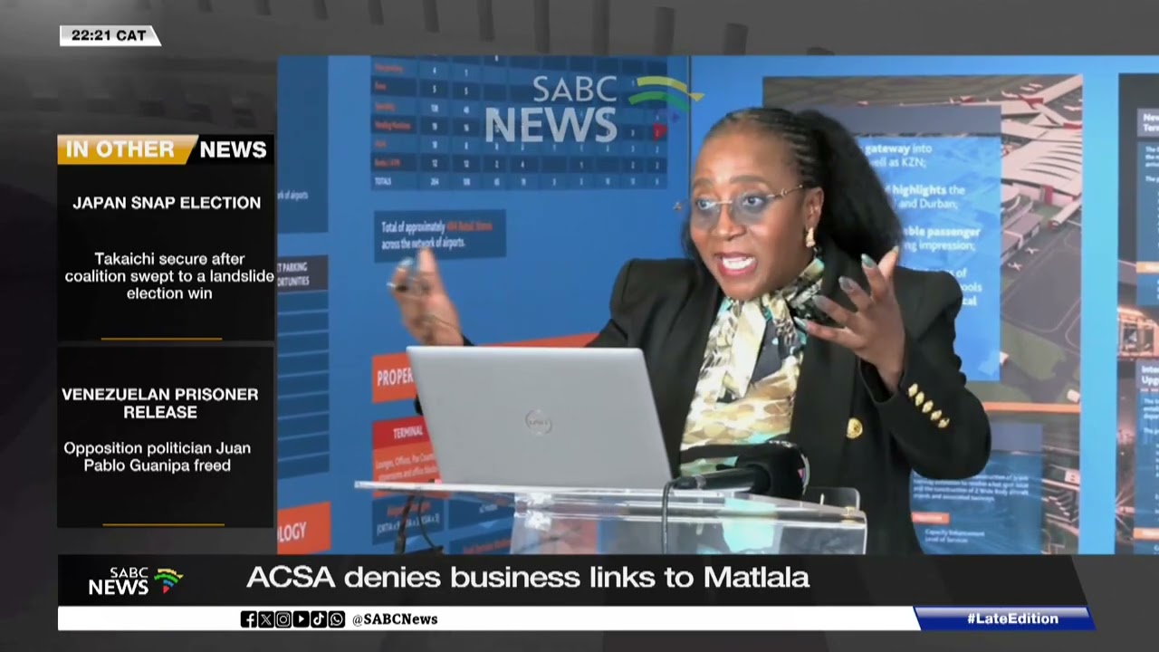 ACSA refutes reports of private OR Tambo terminal for Matlala