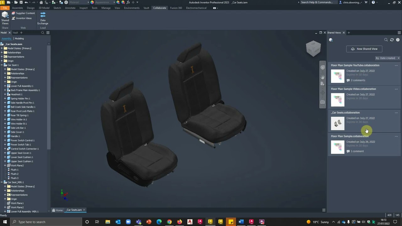 Shared Views – Autodesk Inventor and AutoCAD