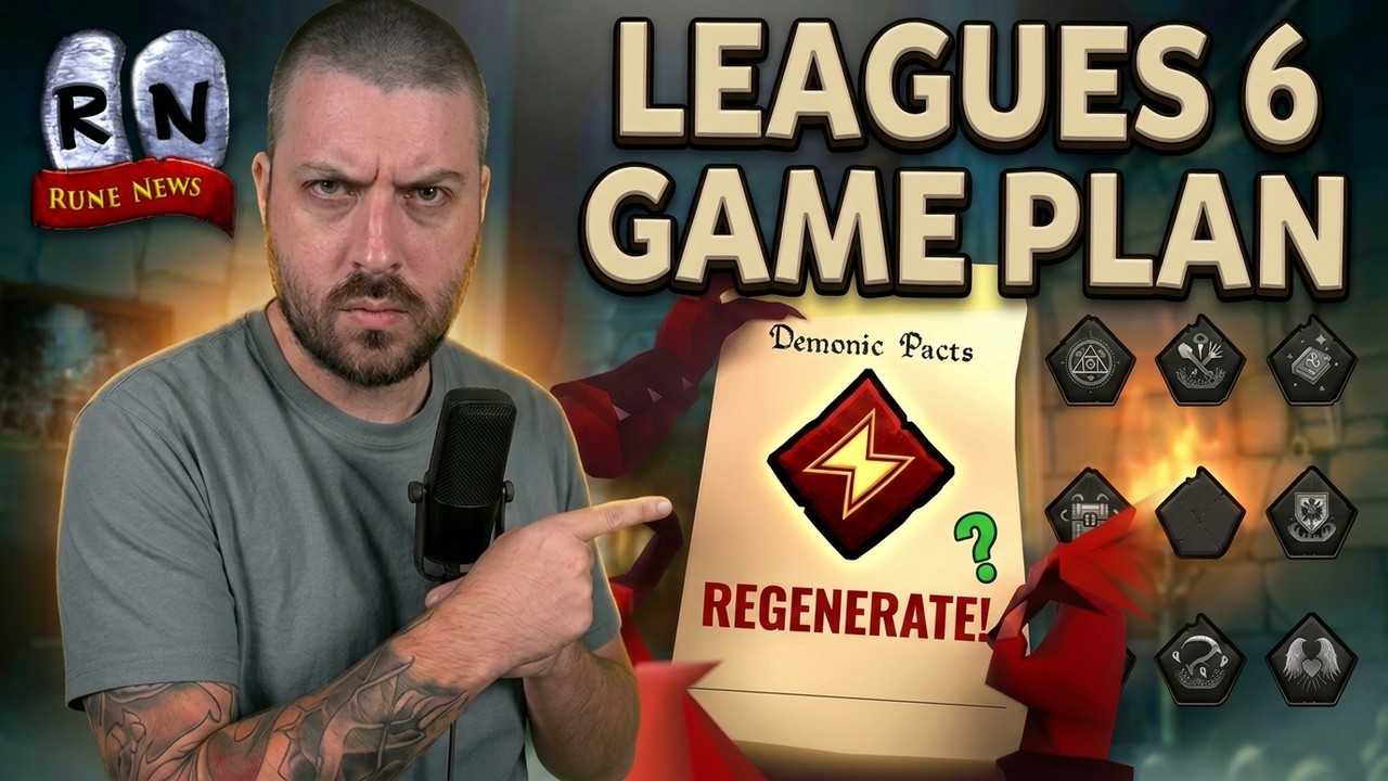 Jagex ABANDONED This Weeks Update to Prepare for Leagues 6 Release in Oldschool Runescape