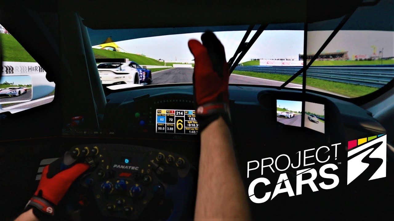 Project Cars 3 * Oschersleben A Course * Porsche 911 RSR * Triple Screen * Fanatec Podium DD1