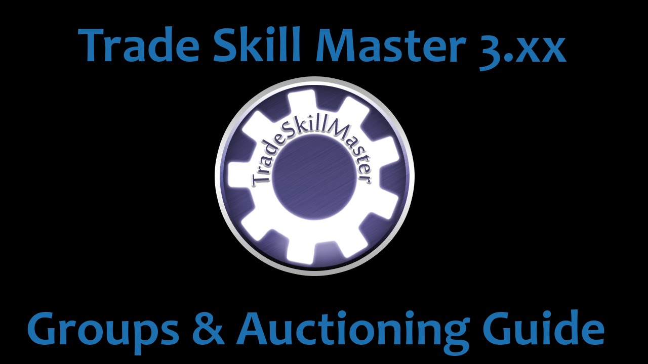 Trade Skill Master 3 Tutorial Ep. 2 - Making Groups & Auctioning Operations