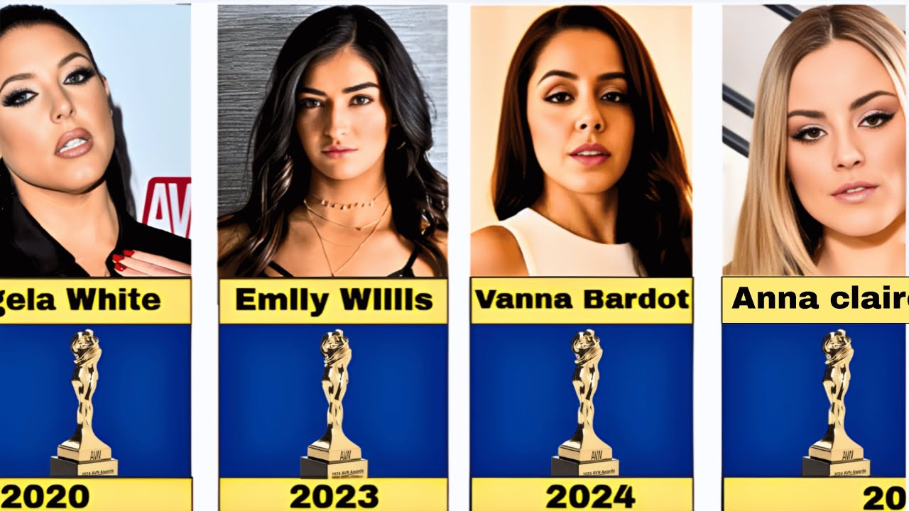 Every AVN Award Winner Female (1984 - 2025)