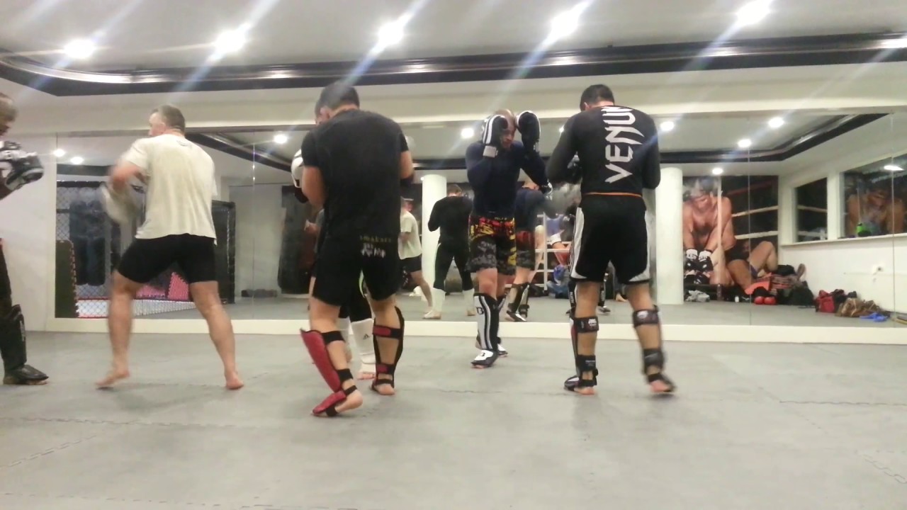 Rico Verhoeven, Gegard Mousasi and  Satoshi Ishii sparring and training