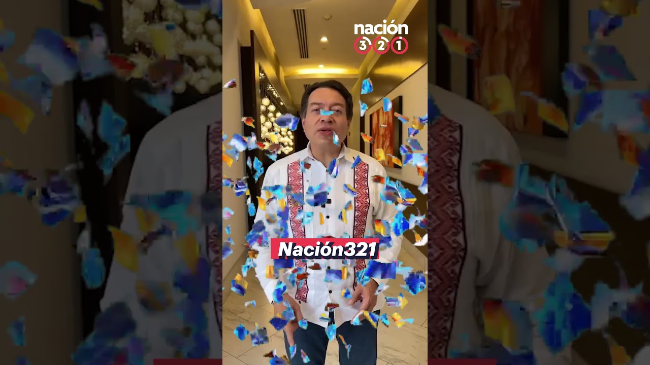 Mario Delgado felicita a Naci&oacute;n 321