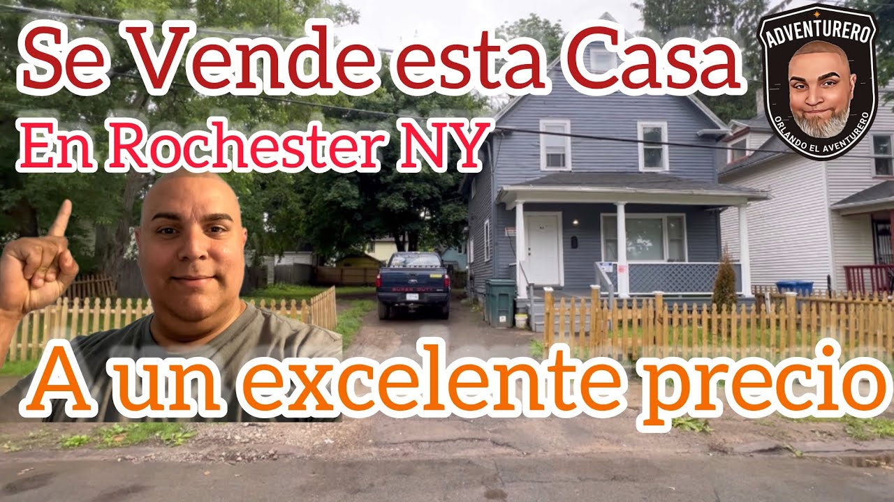 Se Vende esta Casa , en Rochester NY a precio de locura ,