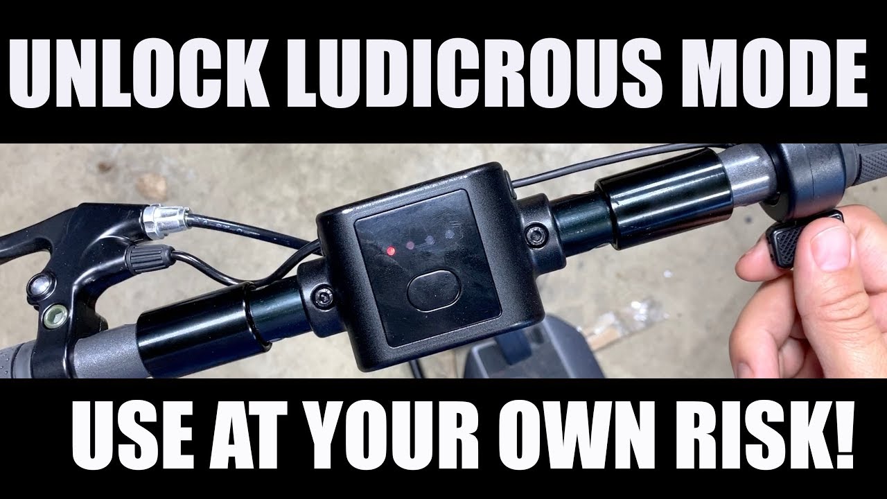 How To Unlock Speed - Mercane WideWheel Scooter 1000W