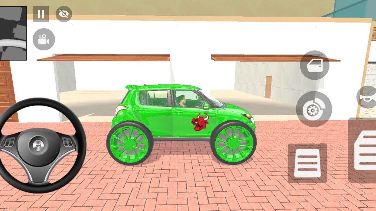 3D_FOUR WHEEL CAR MODIFY MONSTER CAR NEW UPDATE SIMULATOR NEW GAMEPLAY UNLIMITED VEHICLE CARS BIKES