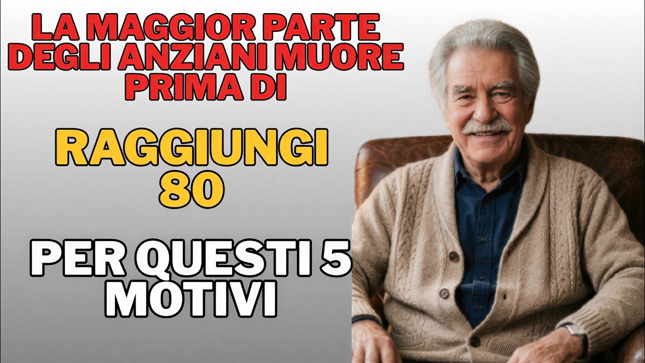 5 ERRORI MORTALI che gli anziani commettono quotidianamente e che accorciano la loro aspettativa di